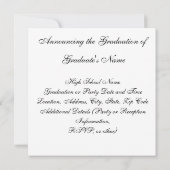 Ankündigung des Abschlusses, Einladung Burgandys (Rückseite)