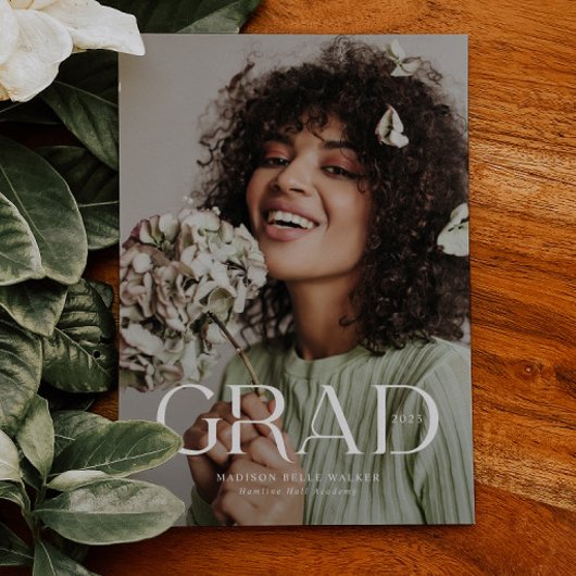 Ankündigung des Abschlusses "Elegant Grad Overlay"