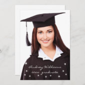 Ankündigung des Abschlusses "Funkellichter" mit de (Vorne/Hinten)