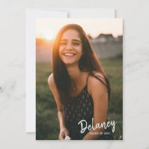 Ankündigung des Abschlusses für das digitale Foto