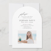 Ankündigung des Abschlusses für das elegante Scrip (Rückseite)