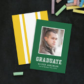 Ankündigung des Abschlusses für das Foto benutzerd