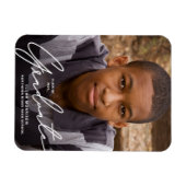 Ankündigung des Abschlusses für das Foto "White Sc Magnet (Horizontal)