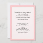 Ankündigung des Abschlusses für die Gesundheit von (Rückseite)