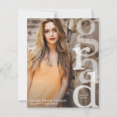 Ankündigung des Abschlusses für einfache GRAD-Over (Vorderseite)