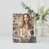 Ankündigung des Abschlusses für einfache GRAD-Over (Stehend Vorderseite)