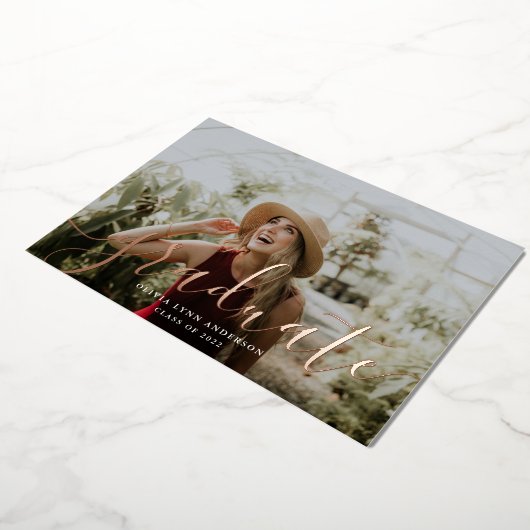 Ankündigung des Abschlusses für einfache Skriptfol (Gedreht)