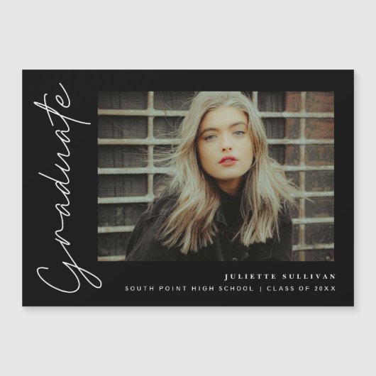 Ankündigung des Abschlusses für einfaches Skript-F (Vorderseite)