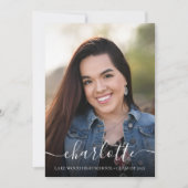 Ankündigung des Abschlusses für einfaches Skript-F (Vorderseite)