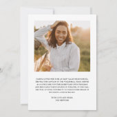 Ankündigung des Abschlusses für einfaches Skript-S (Rückseite)