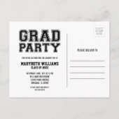 Ankündigung des Abschlusses für Minimalistisches F (Rückseite)