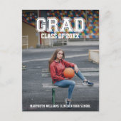 Ankündigung des Abschlusses für Minimalistisches F (Vorderseite)