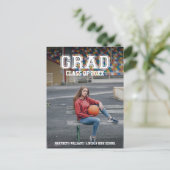 Ankündigung des Abschlusses für Minimalistisches F (Stehend Vorderseite)