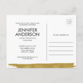 Ankündigung des Abschlusses für Minimalistisches F (Rückseite)