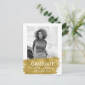 Ankündigung des Abschlusses für Minimalistisches F (Stehend Vorderseite)