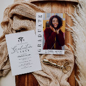 Ankündigung des Abschlusses für moderne Fotos