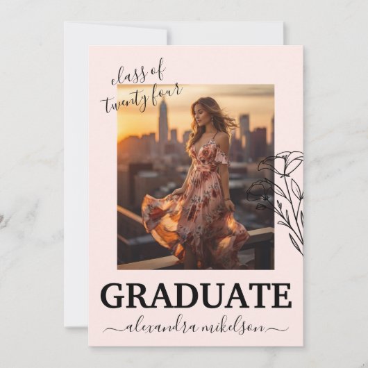 Ankündigung des Abschlusses für Skript-Overlay-Fot (Vorderseite)