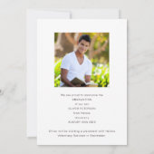 Ankündigung des Abschlusses für Skript-Overlay-Fot (Rückseite)