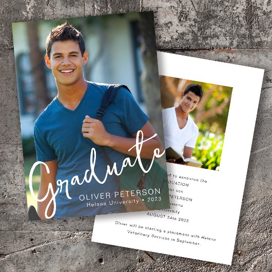 Ankündigung des Abschlusses für Skript-Overlay-Fot