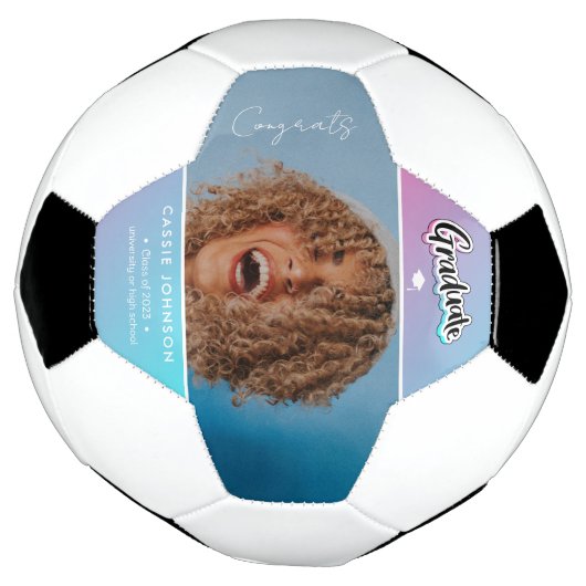 Ankündigung des Abschlusses Fußball (Gedreht)