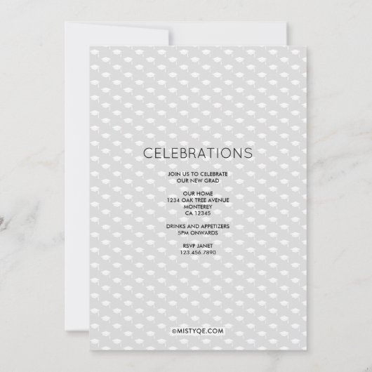 Ankündigung des Abschlusses gekappt (Rückseite)