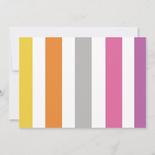 Ankündigung des Abschlusses "Helle Farben" (Rückseite)