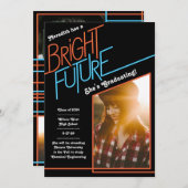 Ankündigung des Abschlusses "Helle Zukunft" (Vorne/Hinten)