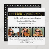 Ankündigung des Abschlusses Hollywood Star Gold (Vorne/Hinten)