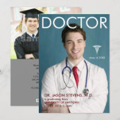 Ankündigung des Abschlusses im Fachmagazin (Vorne/Hinten)