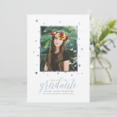 Ankündigung des Abschlusses in den Sternen Foto (Stehend Vorderseite)