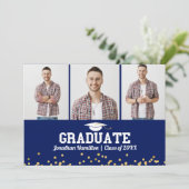 Ankündigung des Abschlusses in der Hochschule 3 Fo (Stehend Vorderseite)