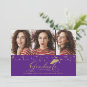 Ankündigung des Abschlusses in der Hochschule 3 Fo (Stehend Vorderseite)