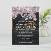 Ankündigung des Abschlusses "Kirschblüten" (Stehend Vorderseite)