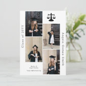 Ankündigung des Abschlusses "Legal 4 Foto Collage" (Stehend Vorderseite)