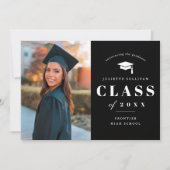 Ankündigung des Abschlusses "Minimal Type Foto" (Vorderseite)