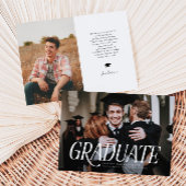 Ankündigung des Abschlusses Minimalistisches Foto