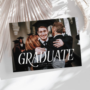 Ankündigung des Abschlusses Minimalistisches Foto