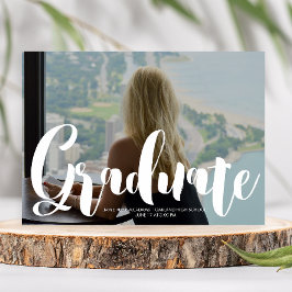 Ankündigung des Abschlusses Minimalistisches Foto