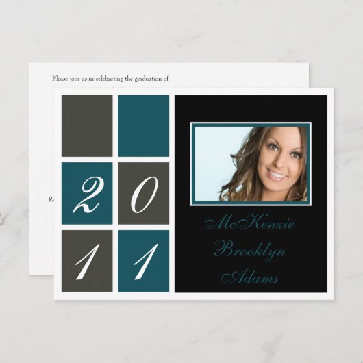 Ankündigung des Abschlusses "Moderne Blöcke" (aqua (Vorne/Hinten)