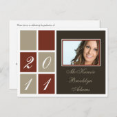 Ankündigung des Abschlusses "Moderne Blöcke" (Rost (Vorne/Hinten)