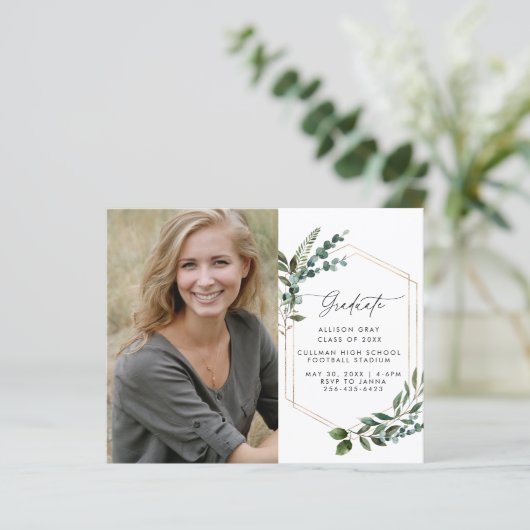 Ankündigung des Abschlusses "Moderne Landschaft" (Stehend Vorderseite)