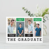 Ankündigung des Abschlusses "Moderne Linien" (Stehend Vorderseite)