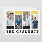 Ankündigung des Abschlusses "Moderne Linien" (Vorderseite)