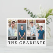 Ankündigung des Abschlusses "Moderne Linien" (Stehend Vorderseite)