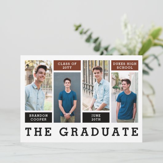 Ankündigung des Abschlusses "Moderne Linien" (Stehend Vorderseite)