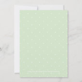 Ankündigung des Abschlusses "Painted Greenery" (Rückseite)