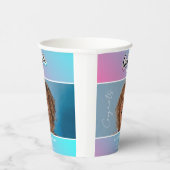 Ankündigung des Abschlusses Pappbecher (Rechts)