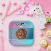 Ankündigung des Abschlusses Pappteller (Party)