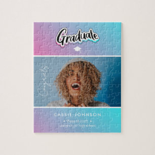 Ankündigung des Abschlusses Puzzle