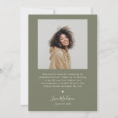 Ankündigung des Abschlusses "Sage Arch" 2025 (Rückseite)